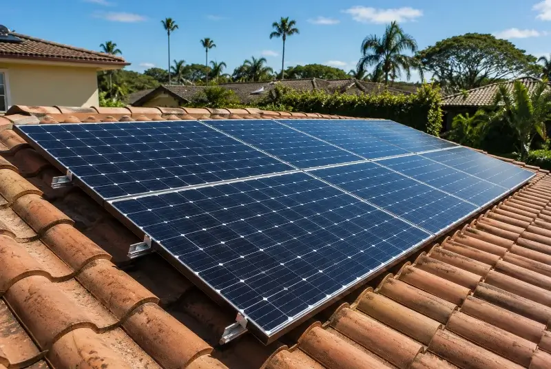 Installation de panneaux solaires à Saint-Hilaire-d'Ozilhan