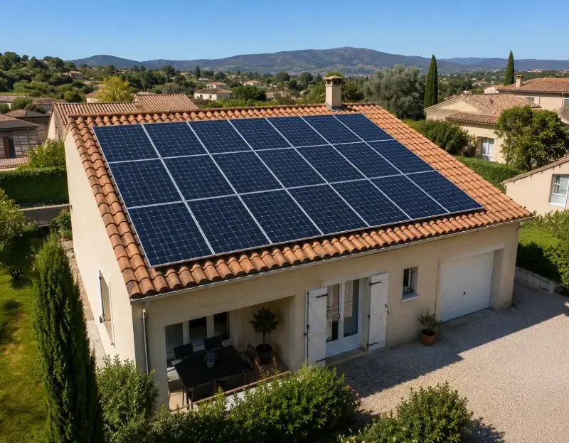 Prime à l'autoconsommation panneaux solaires Saint-Hilaire-d'Ozilhan — aide financière de l'État